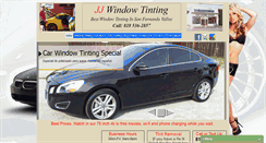 Desktop Screenshot of jjtint.com